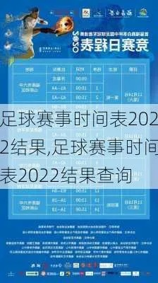 2022年足球比赛时间表让你不再错过每一场精彩比赛